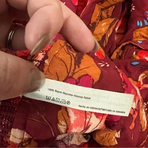 Free People Floral Mini Lattice Lovers Slip Dress - Picture 11 of 11